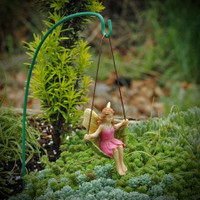 Woodland Knoll Swinging Fairy 