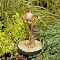 Details about   Miniature Garden Pixie Ready to Take Off for Fairy or Gnome Garden NEW in Box 