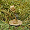 Miniature Garden Pixie with Baby Dragon