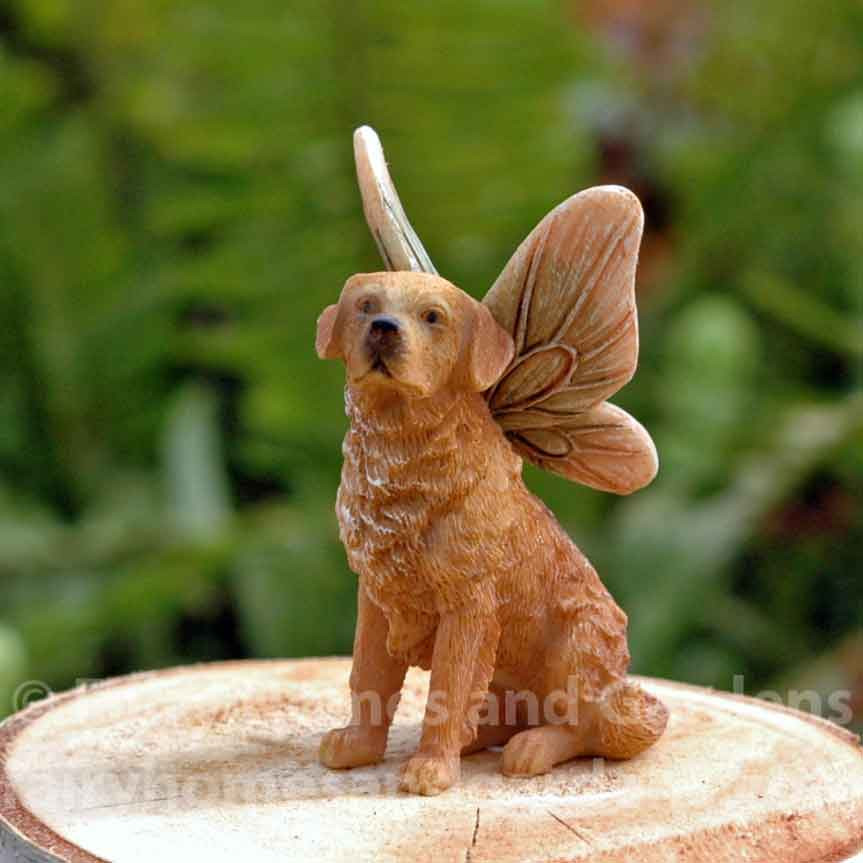 Details about   Dog w pick 3 pc Labrador Golden Retriever Spaniel Basset Miniature Fairy Garden 