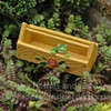 Miniature Garden Caddy with Tiny Frog