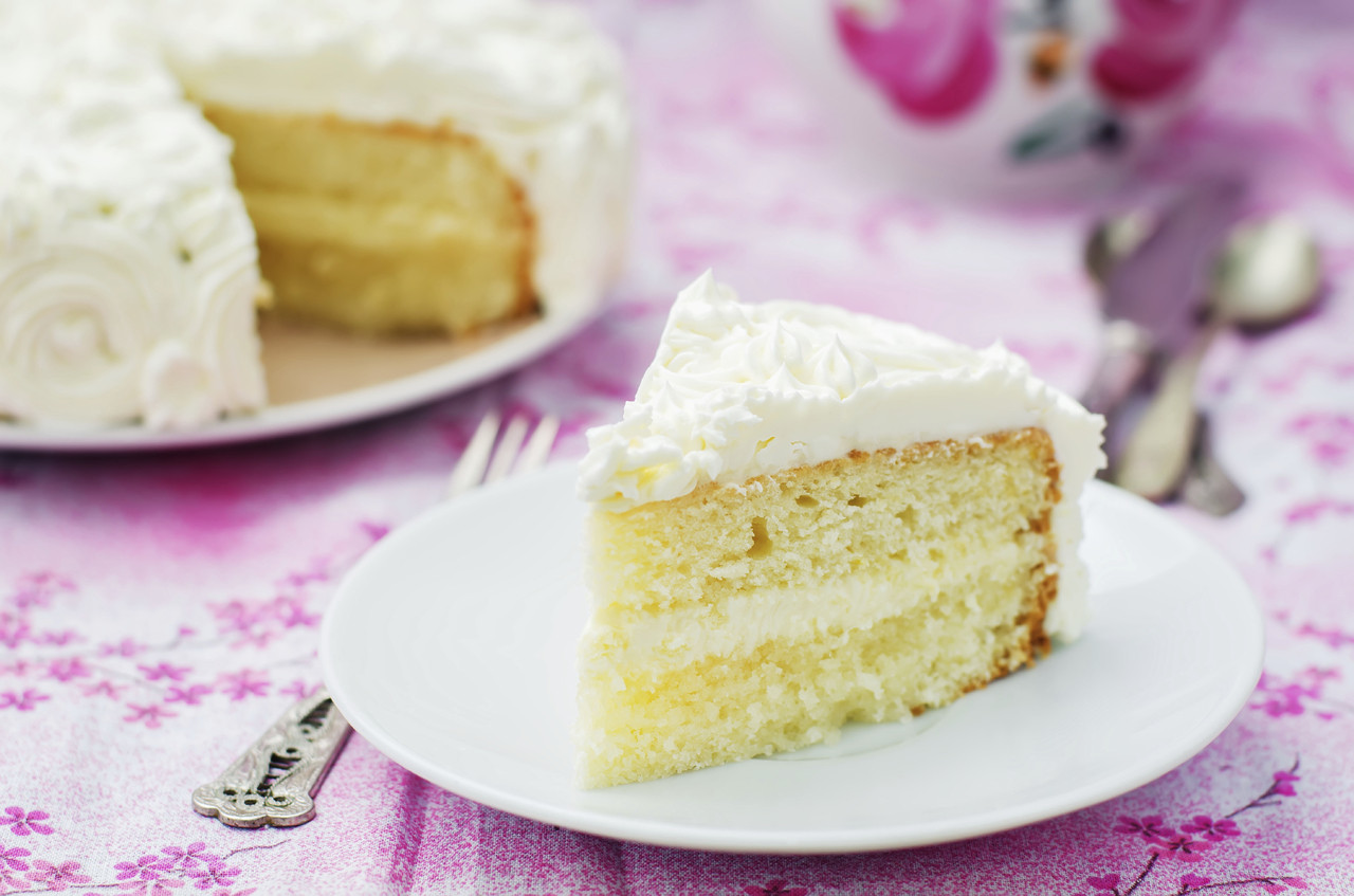 White Almond Flavored Cake Cake And Candy Center Inc