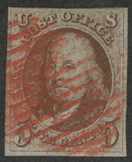 #   1 VF+ lite red cancel, very nice