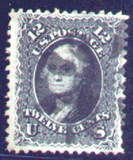 #  69 XF-SUPERB JUMBO, large even margins, perfs well clear of design.  A very select stamp, seldom seen this nice.  GEM!