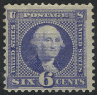 # 115 F/VF OG Hr, w/PF (11/21) CERT, fresh looking stamp backed with a certificate, faults see certificate, catalogs $2500,  NICE PRICE