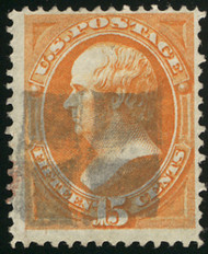 # 141 F/VF, w/PSAG (08/21) CERT, much better than normally seen, a lovely deep shade with a clear grill,  fresh stamp!