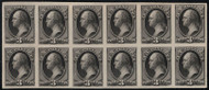 # 158TC VF/XF block of 12 on card, UNLISTED, SCARCE!