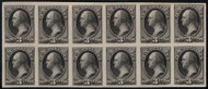 # 158TC VF/XF block of 12 on card, UNLISTED, SCARCE!