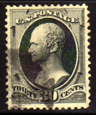 # 165 VF/XF, uncommon light cancel, Fresh!