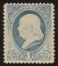 # 206 VF/XF OG LH,  a large stamp with 3 jumbo margins for this issue.  Terrific Color and eye appeal.