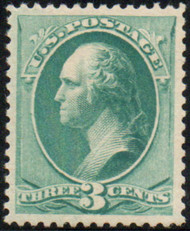 # 207 XF OG NH, w/PSE (GRADED 90 (09/09)) and PF (03/99) CERTS,  big stamp, very fresh color, stellar condition.  GEM!