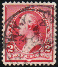 # 220 XF, w/PSE (GRADED 90 09/09)) CERT, Grade reduced because of cancel,  Big Stamp!