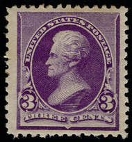 # 221 VF/XF JUMBO OG H, w/Crowe (10/20) CERT, a remarkable stamp, super sized,  CHOICE!