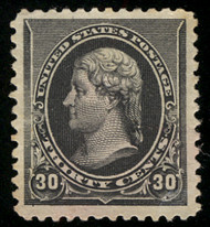 # 228 SUPERB JUMBO, ever so slight hint of a cancel, appears unused, SUPER STAMP!
