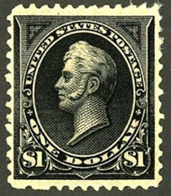 # 261A F/VF+ OG Hr, rare stamp, bold color, nicely centered,  tough issue to find nice!  Select!