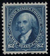 # 262 F/VF+ OG H, w/PSAG (06/21) CERT, bright color, small thin, NICE STAMP!