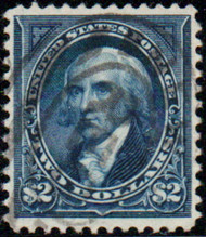 # 262 VF/XF, w/PF (GRADED 90 (04/06)) CERT,  a wonderful stamp with nice cancel,  The unwatermarked series is nearly impossible to find well centered and sound.   A select used stamp!