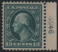 # 339 VF/XF OG H, with plate number, Very Fresh!