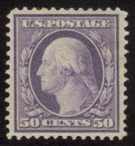 # 341 XF-SUPERB OG LH, very nice stamp