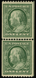 # 348 VF/XF OG NH, Line Pair, w/PSE (08/20)) CERT, extremely well centered,  Super Fresh Color,  CHOICE LINE PAIR!