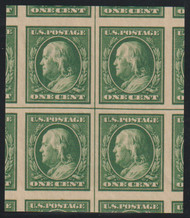 # 383 JUMBO GEM OG NH, Centerline Block, w/PSE (GRADED 100-JUMBO (12/20) CERT, there can't be too many of these around,  PERFECT!!