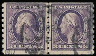 # 394 F/VF, Line Pair, w/PF (08/97) CERT, an exceedingly rare used line pair,   Tough to Find!