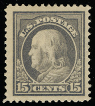 # 418 XF OG LH, w/PSE (GRADED 90 (03/17)) CERT, a large margined stamp, super fresh color, GRADED!