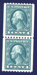 # 441 SUPERB JUMBO OG NH, Pair, Huge stamps