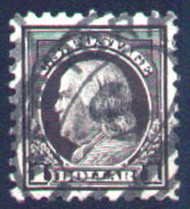 # 478 SUPERB JUMBO, usual cancel, very large stamp