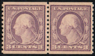 # 493 XF OG NH, Pair, w/PSE (GRADED 90 (12/05)) CERT, well centered pair, tough to find them this nice, choice