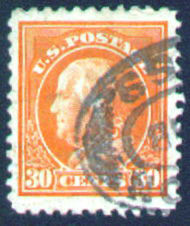 # 516 MONSTER JUMBO, Huge stamp, light corner crease, Nice