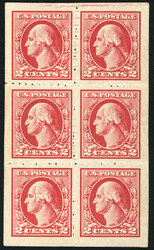# 532v VF OG NH, PRIVATE ROULETTING, w/PF (04/06) CERT,  a RARE large multiple, one stamp with thin,   SUPER RARE!