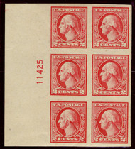 # 534 VF/XF OG Hr, bottom stamps NH, Fresh!