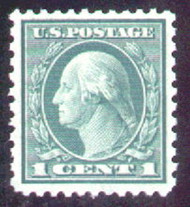 # 538 SUPERB JUMBO OG NH, Huge margins on a rotary press stamp