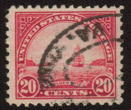 # 567 VF/XF JUMBO, nice large stamp,  Choice!