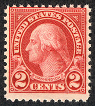 # 595 F/VF OG NH, w/PSE  (08/18) CERT, highly counterfeited stamp, should always buy with a CERTIFICATE!  FRESH!