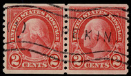# 599 XF, Pair, w/PSE (GRADED 90 (11/18)) CERT, very fresh, used pairs are an impossible find,  SELECT!