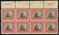 # 620 VF OG NH, LARGE TOP, these plates usually have very small irregular tops,  SUPER!