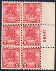# 645 VF OG NH, top left stamp a SUPERB JUMBO,  Very nice