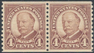 # 687 SUPERB OG NH, Pair,  well centered pair, tough to find this nice