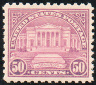 # 701 VF/XF OG NH, w/PSE (GRADED 85 (12/06)) CERT,  Intense reddish lilac color.  Nice!