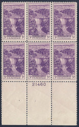 # 774 F/VF or better OG NH, plate block of 6, fresh