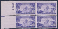 # 903 F-VF OG NH (or better) Plate Block of 4 (stock photo - position and plate number collectors - please inquire for special requests)
