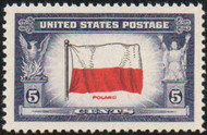 # 909c XF OG NH, REVERSE COLORS, w/PSE (03/16) CERT (copy),  a very Rare variety offered with a Certificate!  CHOICE!