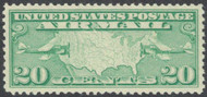 #C  9 XF-SUPERB OG NH, w/PSE (GRADED 95 (03/11)) CERT, a select stamp with terrific color  CERT 01234813