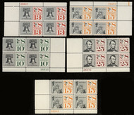 #C 57 - C59, C62, C63 F/VF OG NH, (stock photo - position and plate number collectors - please inquire for special requests)