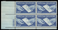 #E20 F/VF OG NH, PLATE BLOCK, fresh   (STOCK PHOTO - position and plate number collectors - please send in your want list so we can get you like, we have many of this issue in stock)