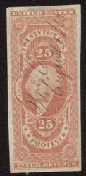 #R 49a SUPERB, nice light cancel,  Select Stamp!