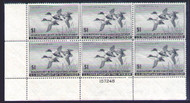 #RW12 VF/XF OG NH, P.B. of 6