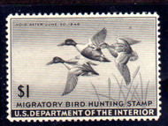 #RW12 VF/XF OG NH, select duck stamp